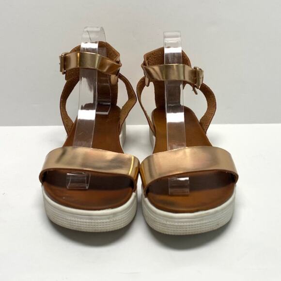 ALTAR'D STATE Metallic Ankle Strap Platform Sandal | 10 - Picture 2 of 6